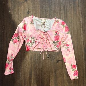 LOVE SHACK FANCY CROP TOP SMALL